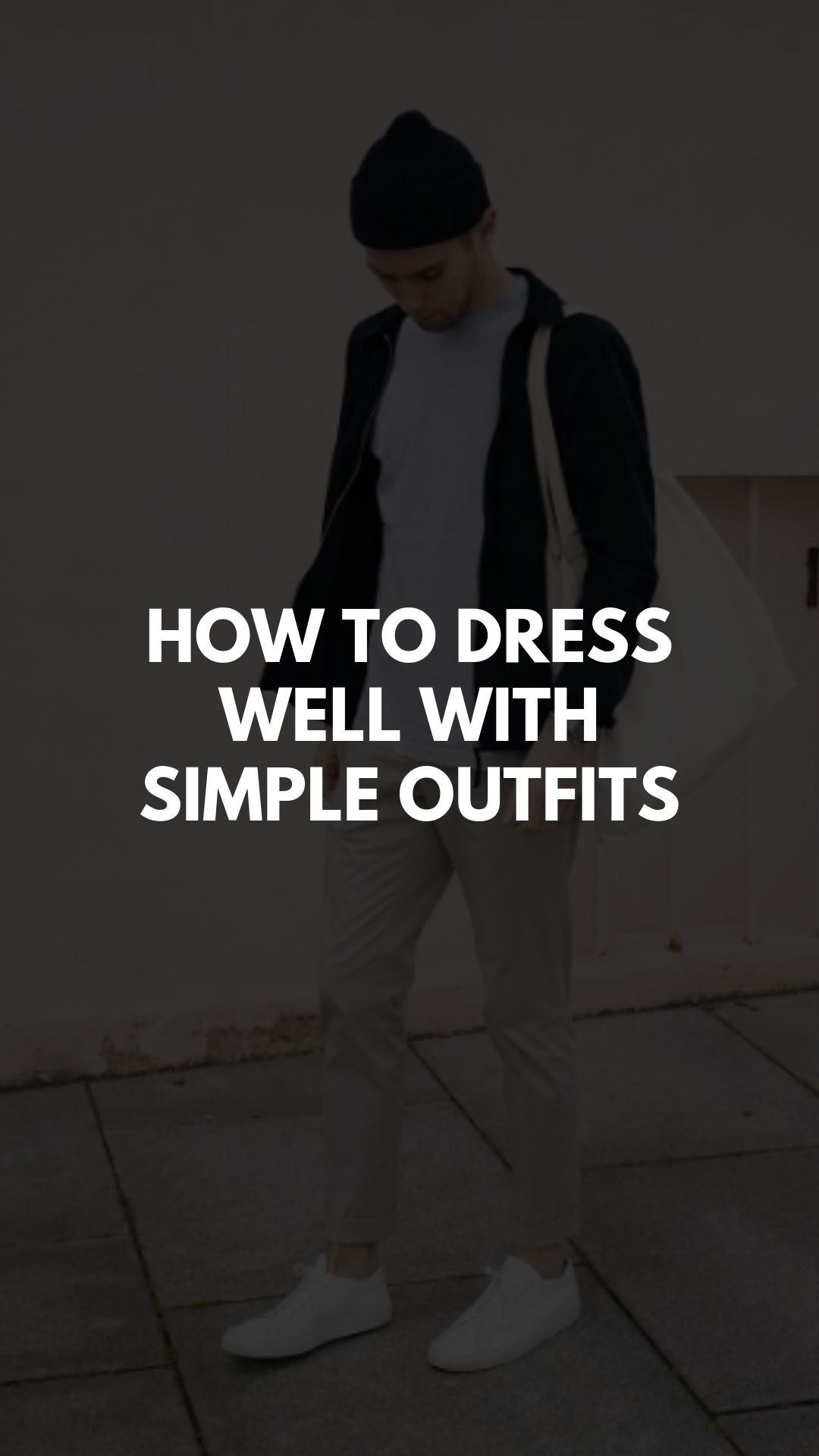 Simple outfit ideas for men #mensfashion #simplestyle #simpleoutfits