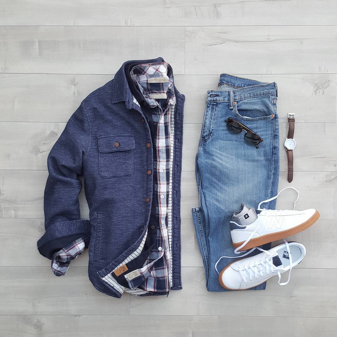 Men's outfit grids. Instagram outfit grids for men