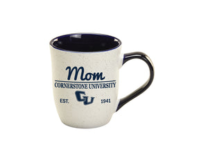 Granite "Mom" Mug by RSFJ, Cobalt