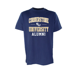 Cornerstone University Alumni Short Sleeve Tee, Navy