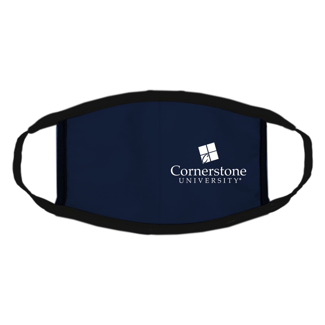 Spirit Apparel Newbury Face Mask, Navy