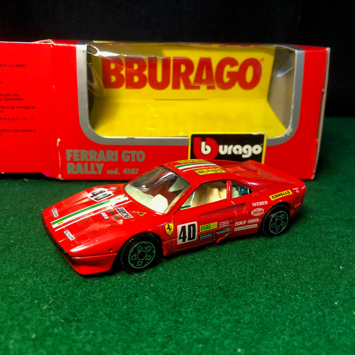 Ferrari Rally N 40 by BBurago 1:43 (4107) Albaco Collectibles