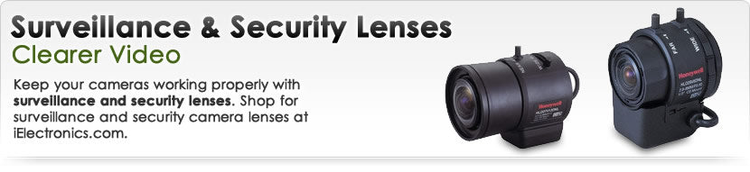Surveillance and Security Lenses