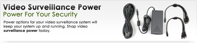 Video Surveillance Power