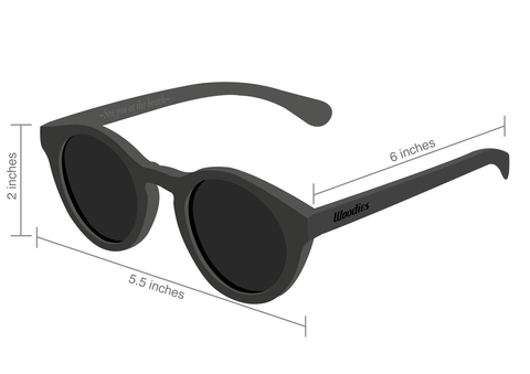 woodies clubmaster measurements