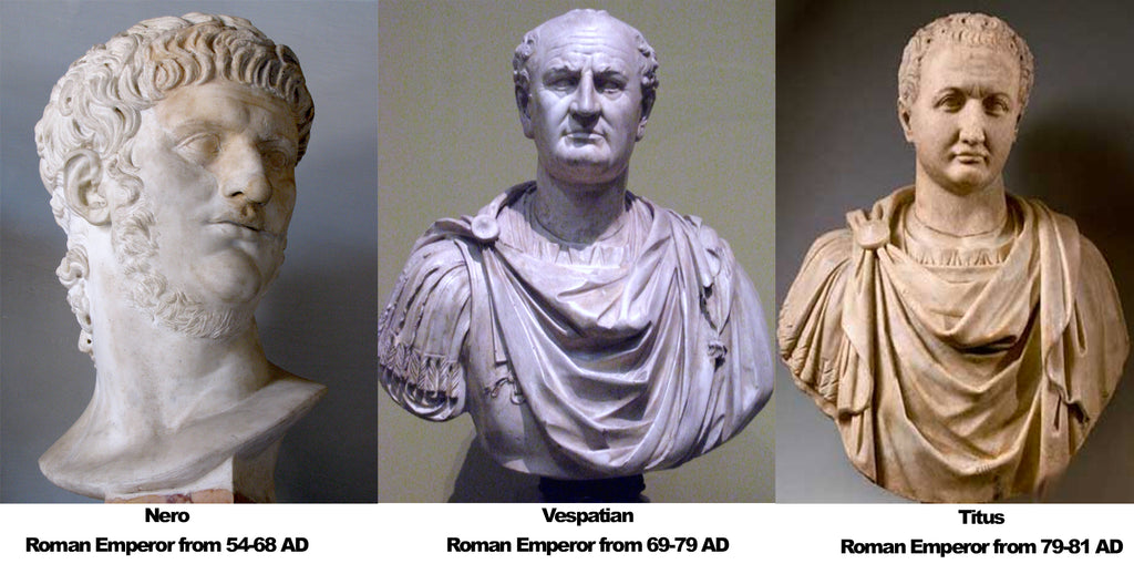 Nero, Vespatian and Titus