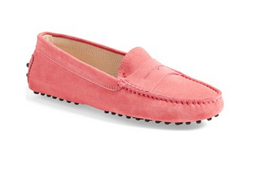 pink loafer