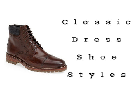 Classic Dress Shoe Styles Boots