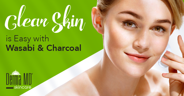 Clear Skin is Easy with Wasabi & Charcoal | Derma MD Canada