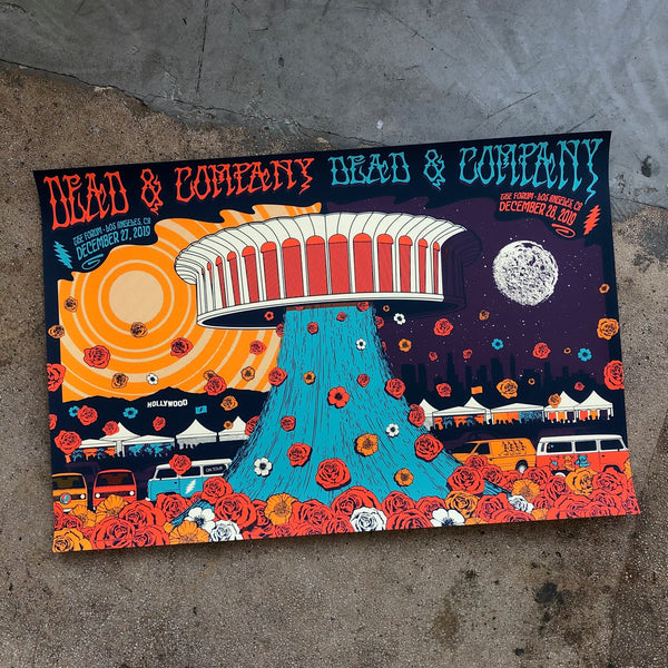 Dead and Company Pin 2018 LA Dodgers Grateful Dead Los Angeles Limited Edition 