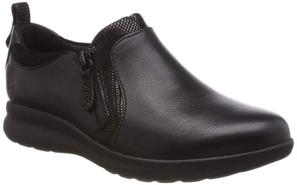 clarks un adorn zip shoes