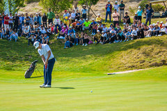 Beon Lee, using his Evnroll Putter