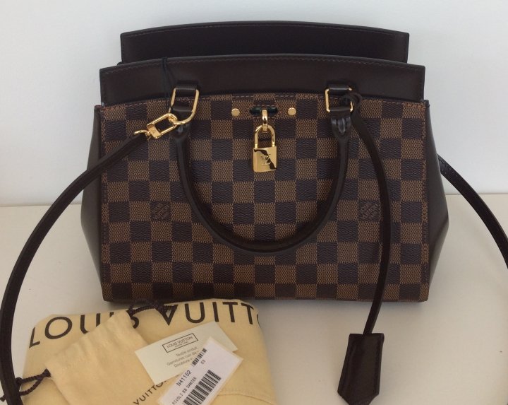 Sold at Auction: Louis Vuitton, LOUIS VUITTON DAMIER EBENE RIVOLI