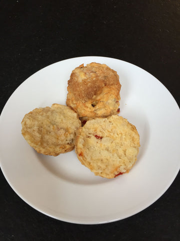 Cheese and Red Pepper Scones