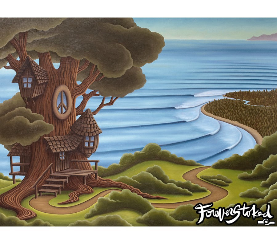 Forever Stoked Prints - Raw Skin Surf Shack