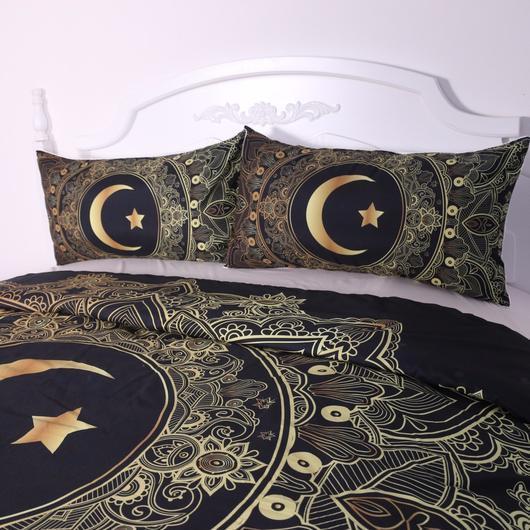 Limited Release Premium Moon And Star Mandala Bedding Set Wiki