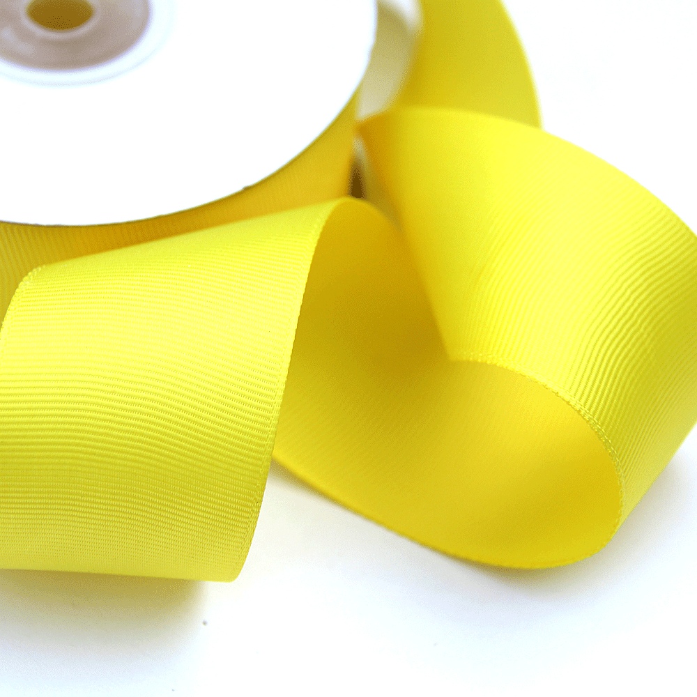 Yellow Grosgrain Ribbon Cheap Grosgrain Ribbons Wholesale Ribbons 0794