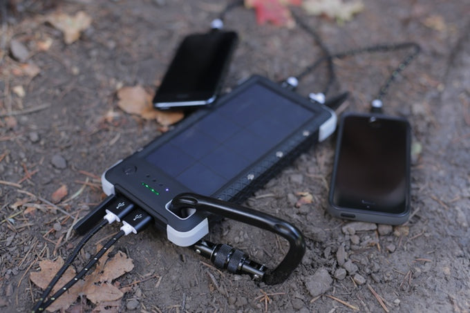 SOS 20K solar powered battery charger