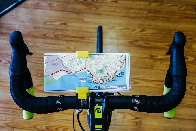Life Ultral Light bike map holder on Kickstarter