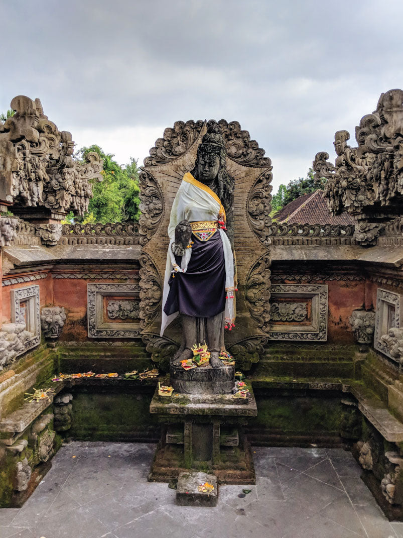 A shrine and offerings in Ubud, Bali, Indonesia by Distil Union
