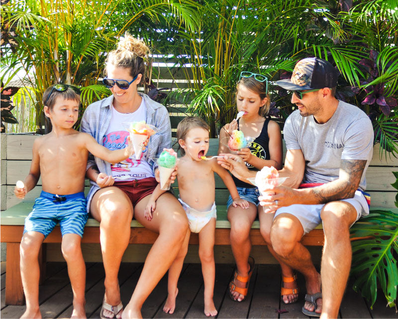 I scream, you scream, we all scream for shaved ice!