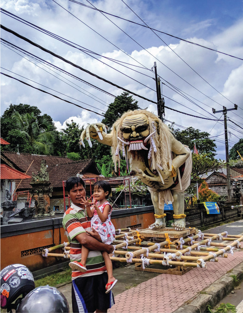 Ogoh Ogoh in Nyepi Parade, Bali, Indonesia, by Distil Union