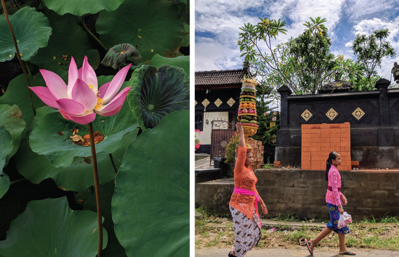 Lily and women in Bali, Indonesia, by Distil Union