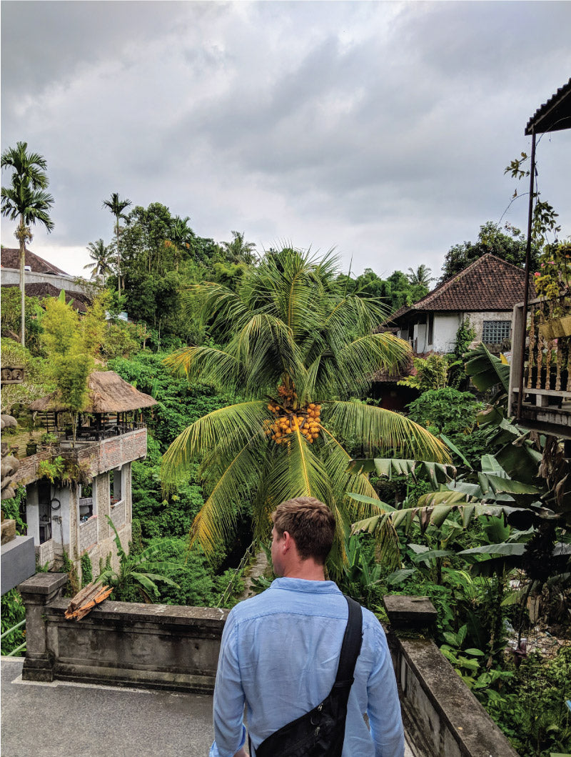 Nate explores Ubud, Indonesia, by Distil Union