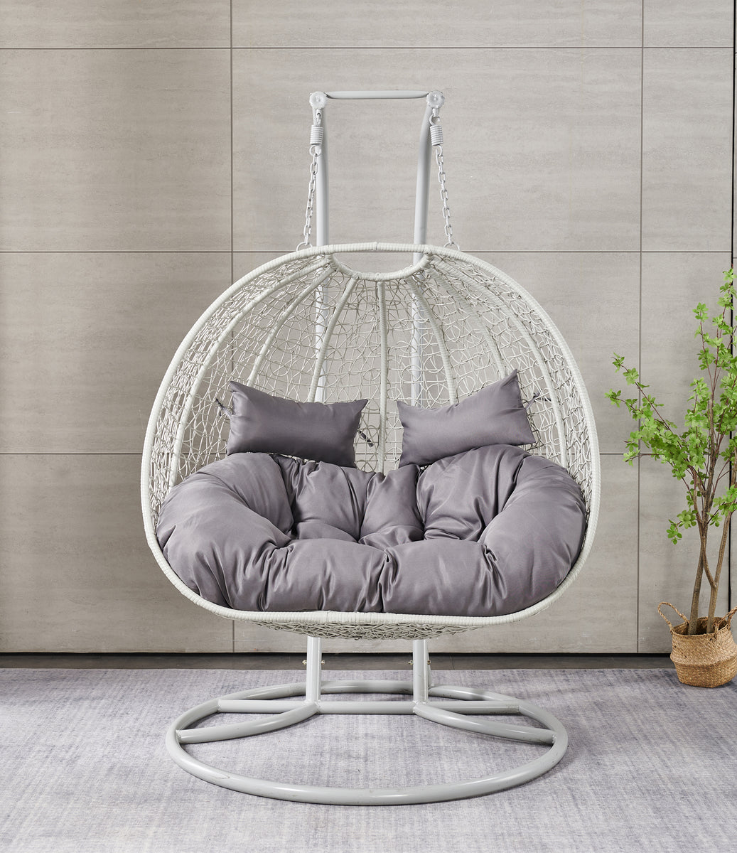 briq double egg chair