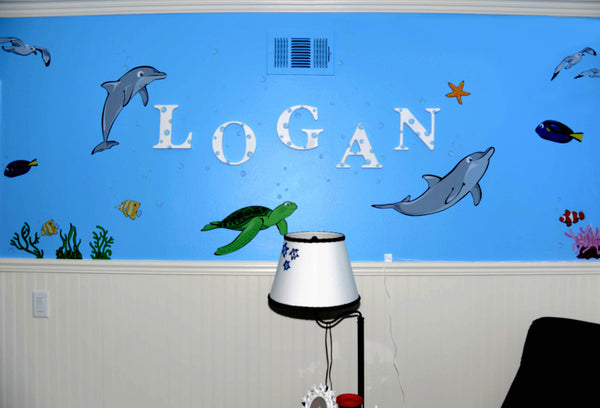 Ocean Wall Decals for a Nursery