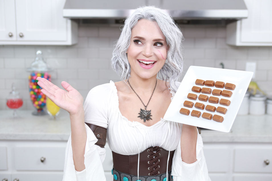 Rosanna Pansino makes Witcher Toffee