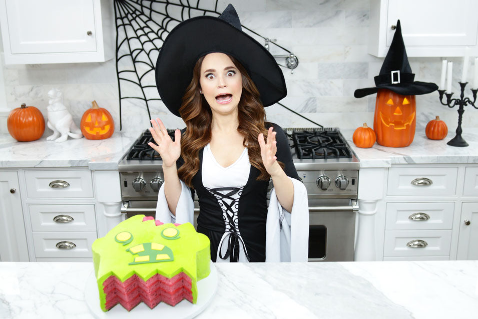 Rosanna Pansino makes a The Sims 4 Zombie Cake