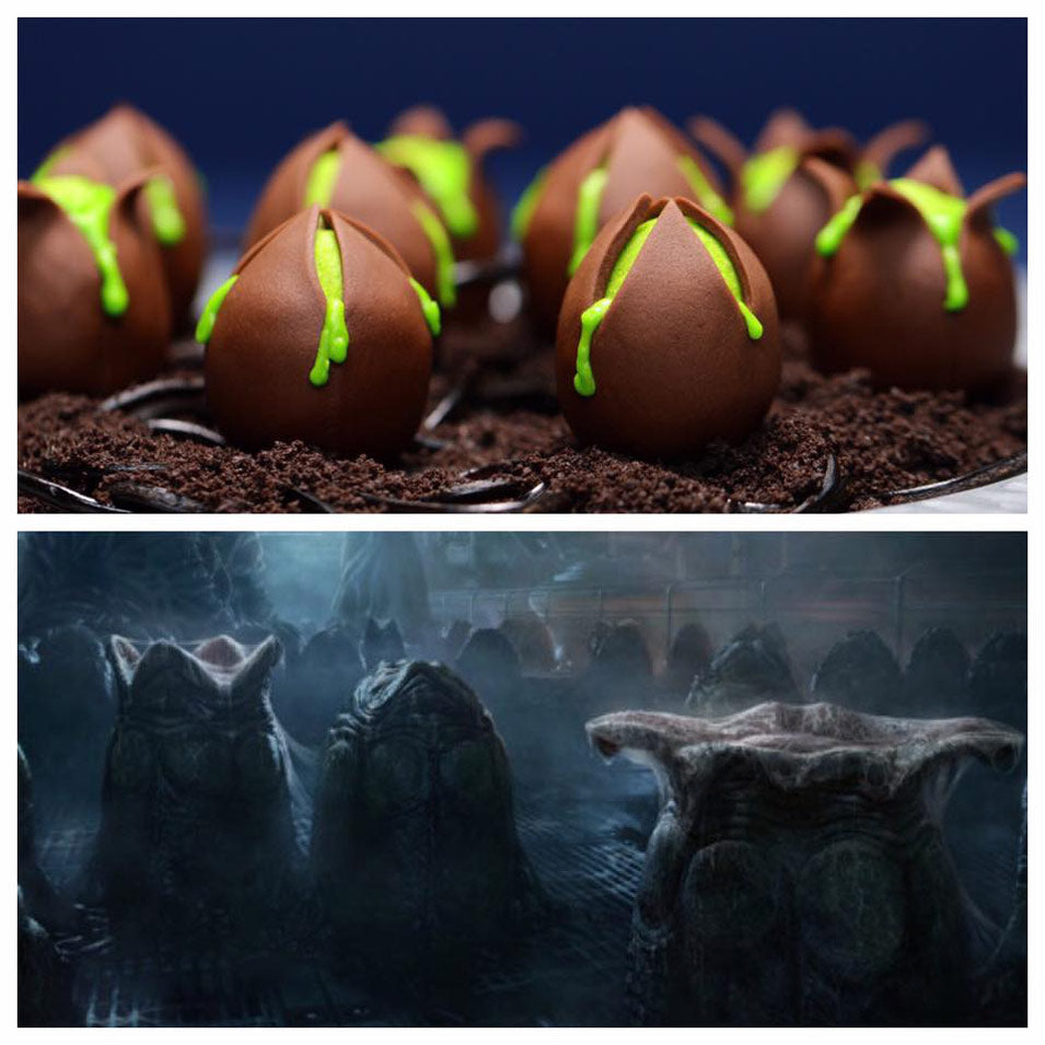 Alien Egg Cake Balls