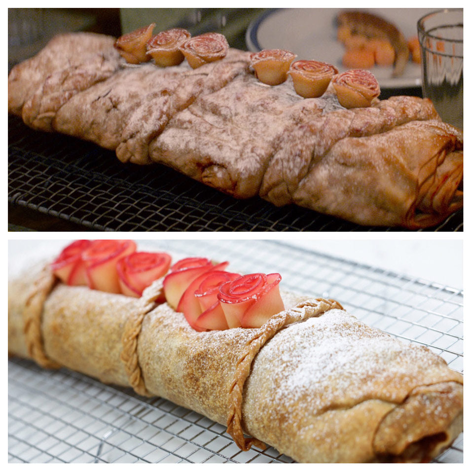 Fantastic Beasts Queenie's Apple Strudel on Nerdy Nummies