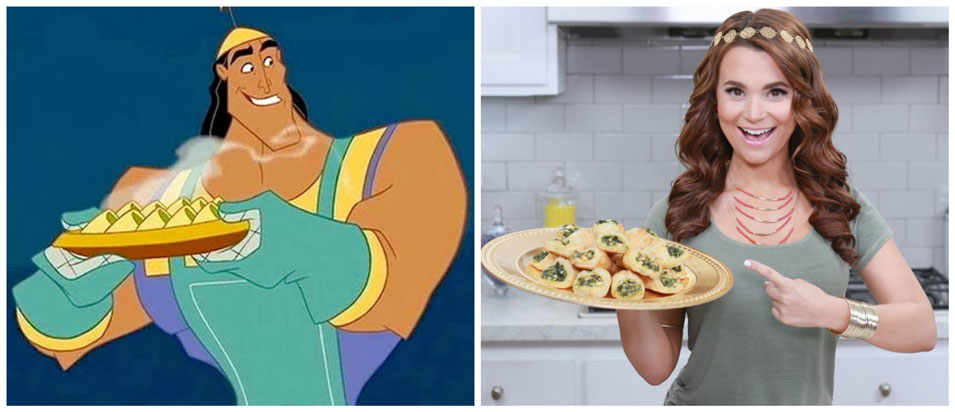 Kronk's Spinach Puffs from Nerdy Nummies