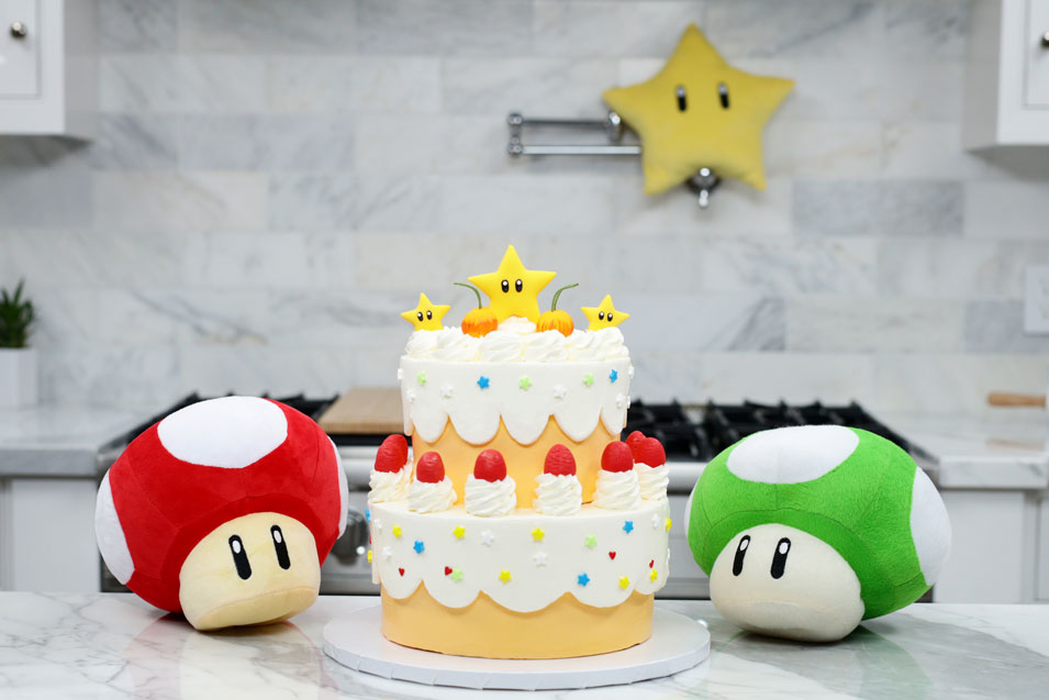 Princess Peach Cake