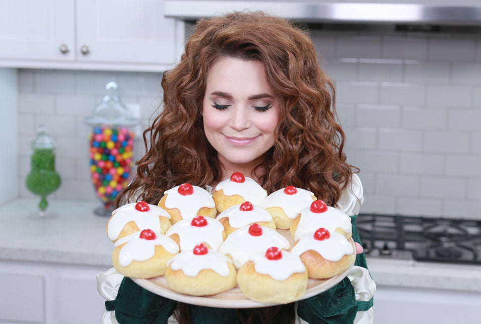 Rosanna Pansino makes Brave Iced Rolls