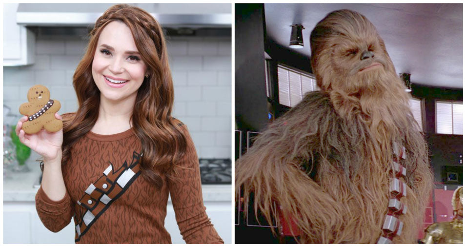 Rosanna Pansino makes Wookiee Cookies on Nerdy Nummies