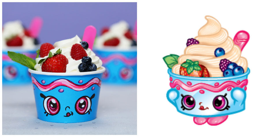 Shopkins Yo-Chi White Chocolate Mousse from Nerdy Nummies