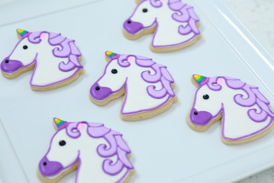 Unicorn Emoji Cookies