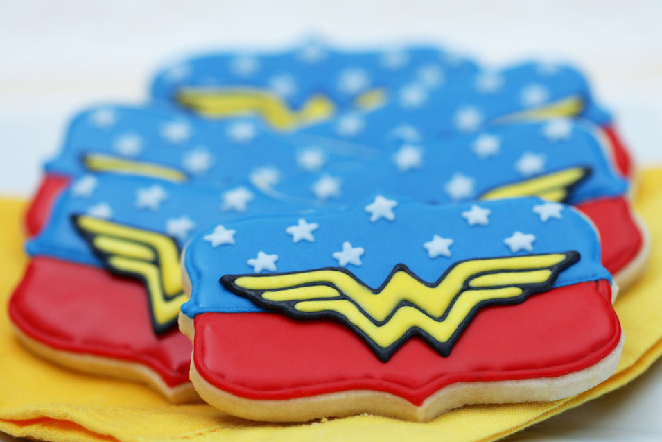 Wonder Woman Cookies