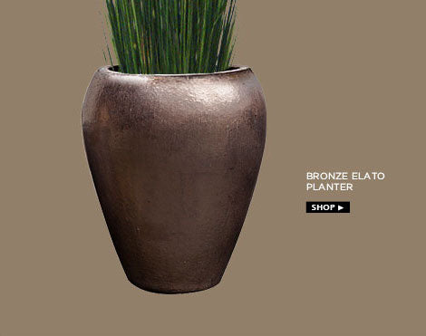 Bronze Elato Planter