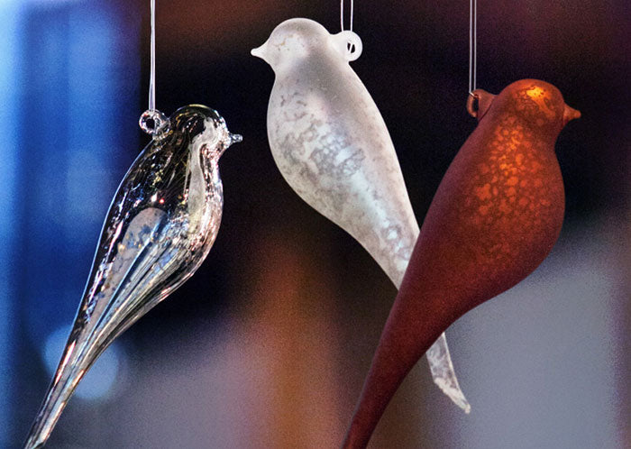 Vola bird ornaments