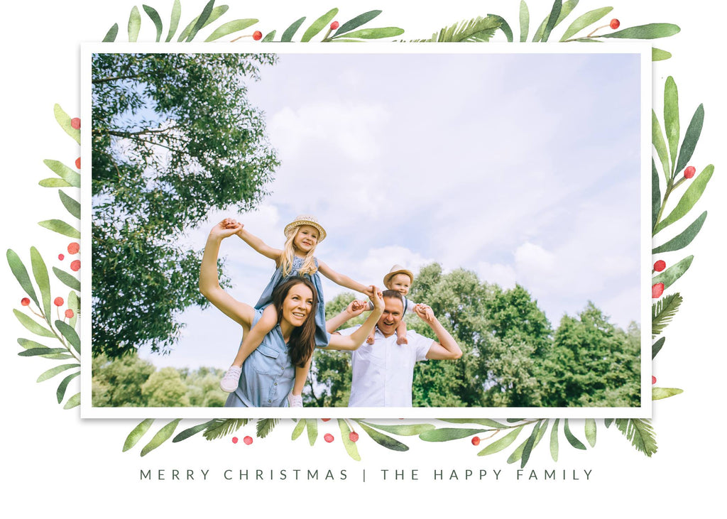 Free Photo Christmas Card Templates