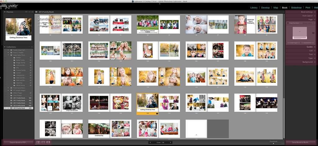 lightroom book module