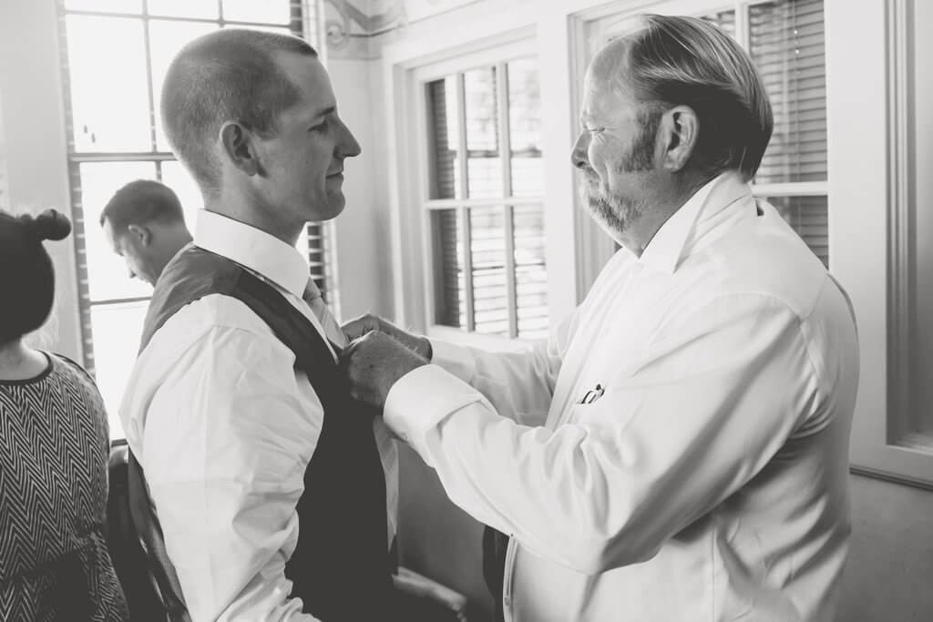 Groom Getting Ready Photos