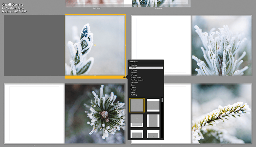 Blurb Lightroom Templates