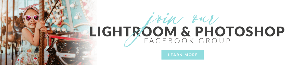 Lightroom and Photoshop Facebook Group