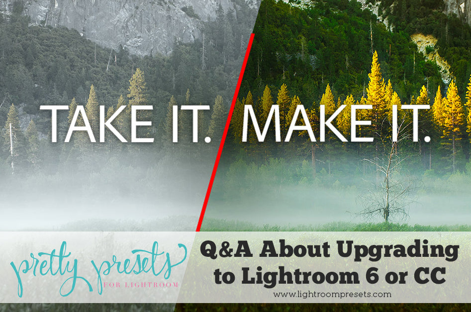 Questions and Answers about Upgrading to Lightroom 6 | Pretty Presets Lightroom Tutorial