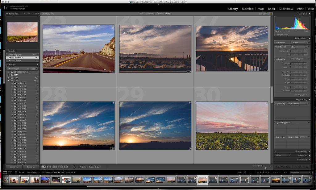 Lightroom Workflow 2020